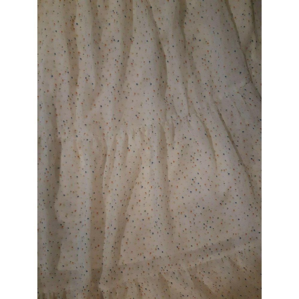 3 for $60 Reb In J 220 Dress Splatter Polka Dot White Flowy - Picture 3 of 4